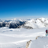 Weitblick bei der geführten Skitour am Obertauern